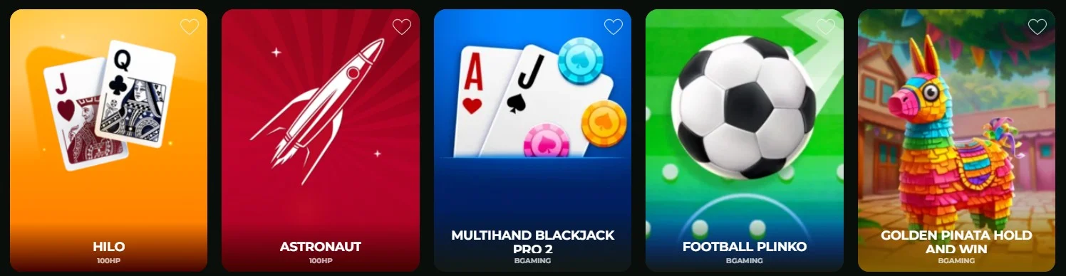 Goldzino Casino Giochi da tavolo